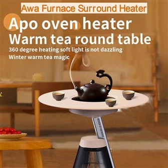 Uus Po Ahi Pliit keetmine Teesoojendaja Elektriline soojendus Lauaahi Lauaalune Küte Majapidamise Energiasäästlik Küte igast küljest